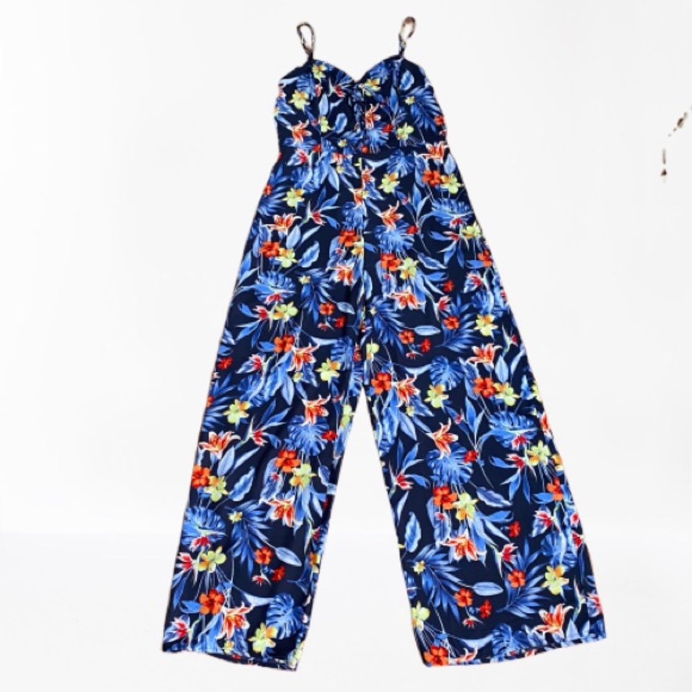 Gypsies & Moondust Floral Jumpsuit Size XL